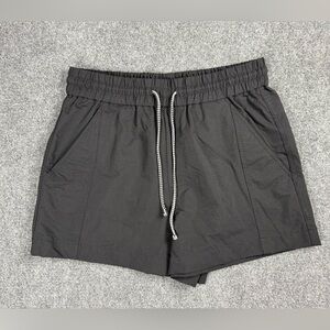 J.Crew Black Pull On Drawstring Shorts Women’s Small Casual Elastic Waist